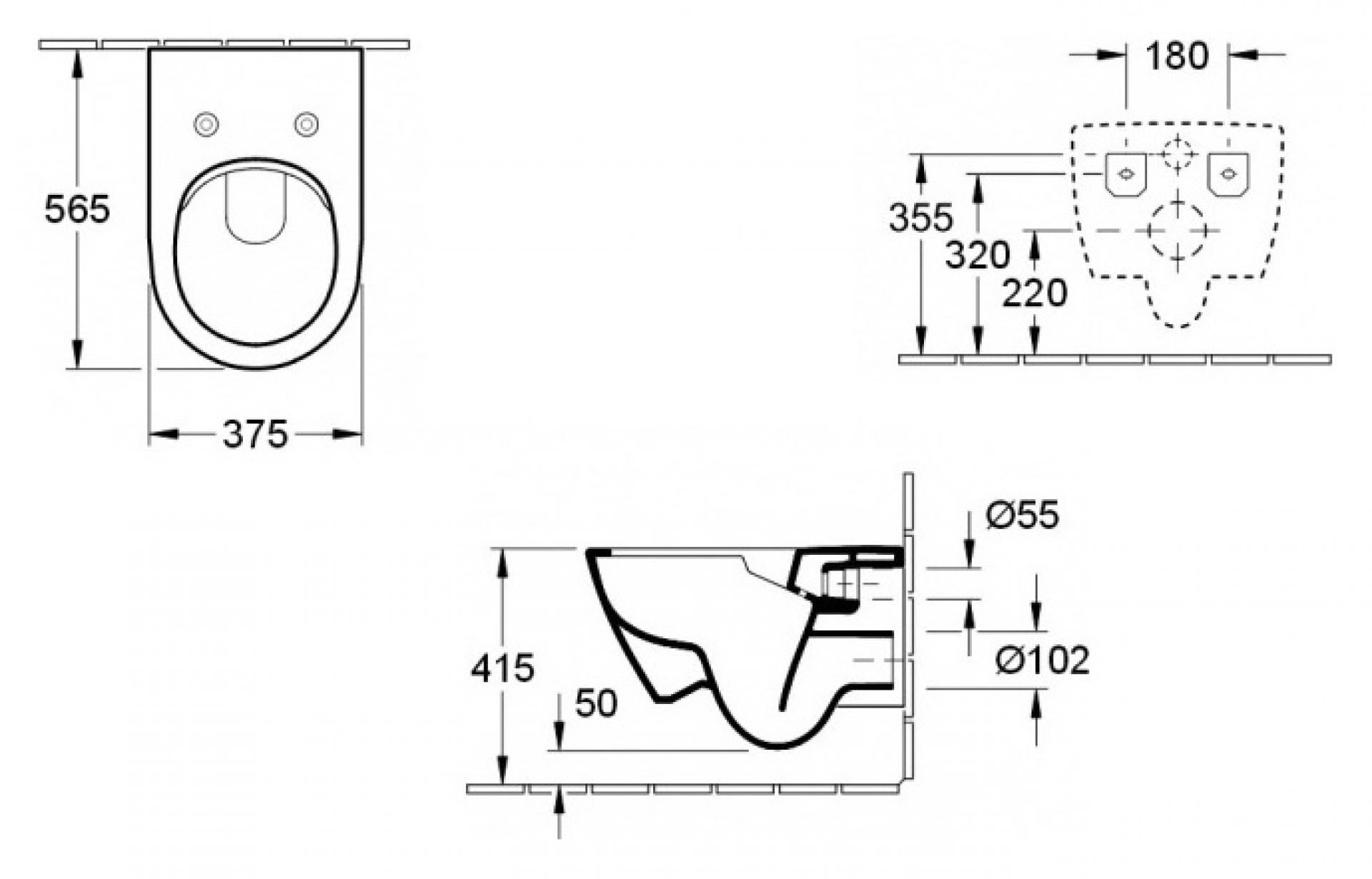 Подвесной унитаз Villeroy & Boch Subway 2.0 5614R201 alpin безободковый с тонким сиденьем микролифт - фото Geberit (Геберит) Shop