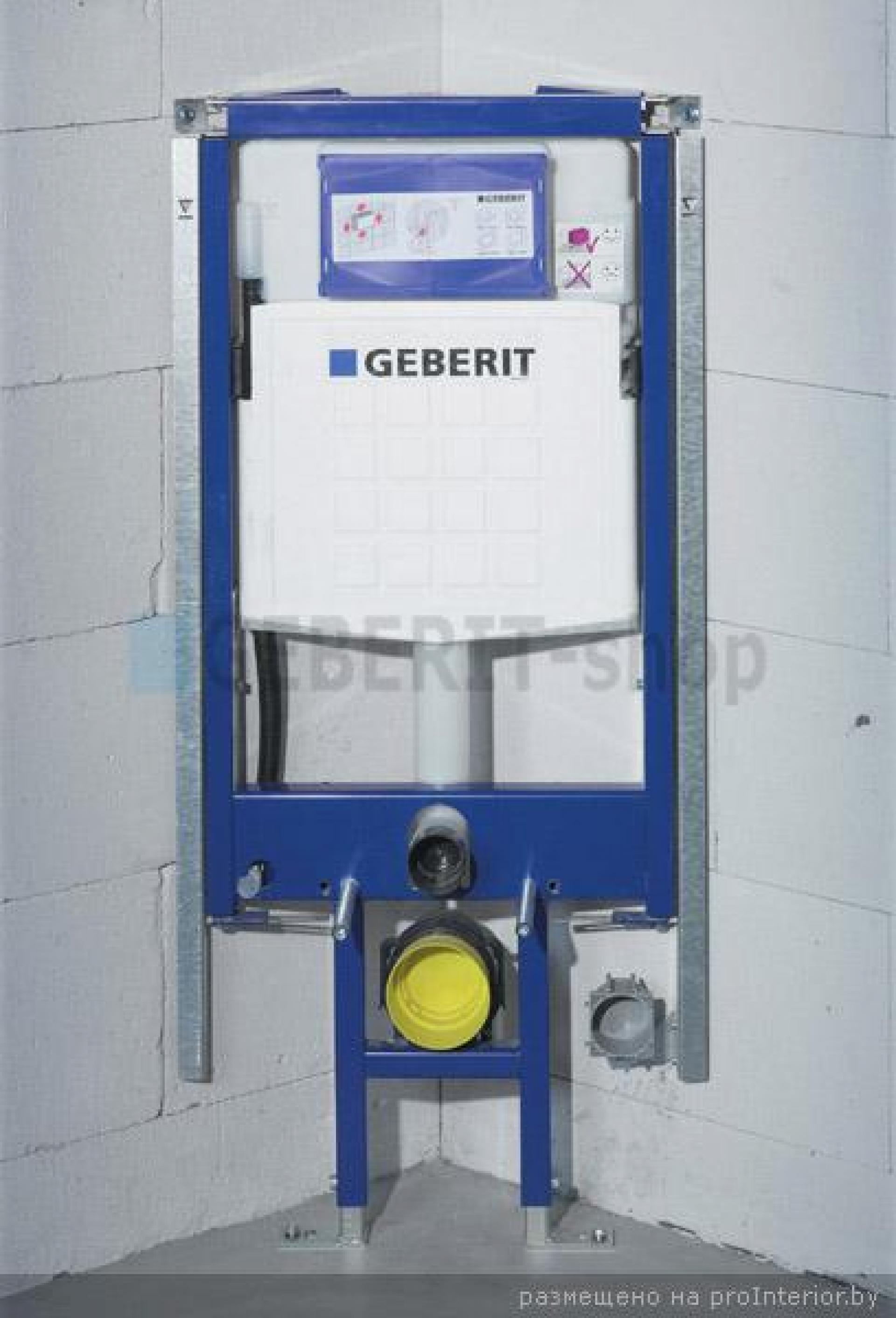 Система инсталляции для унитазов Geberit Duofix UP320 111.390.00.5 (угловой монтаж) - фото Geberit (Геберит) Shop