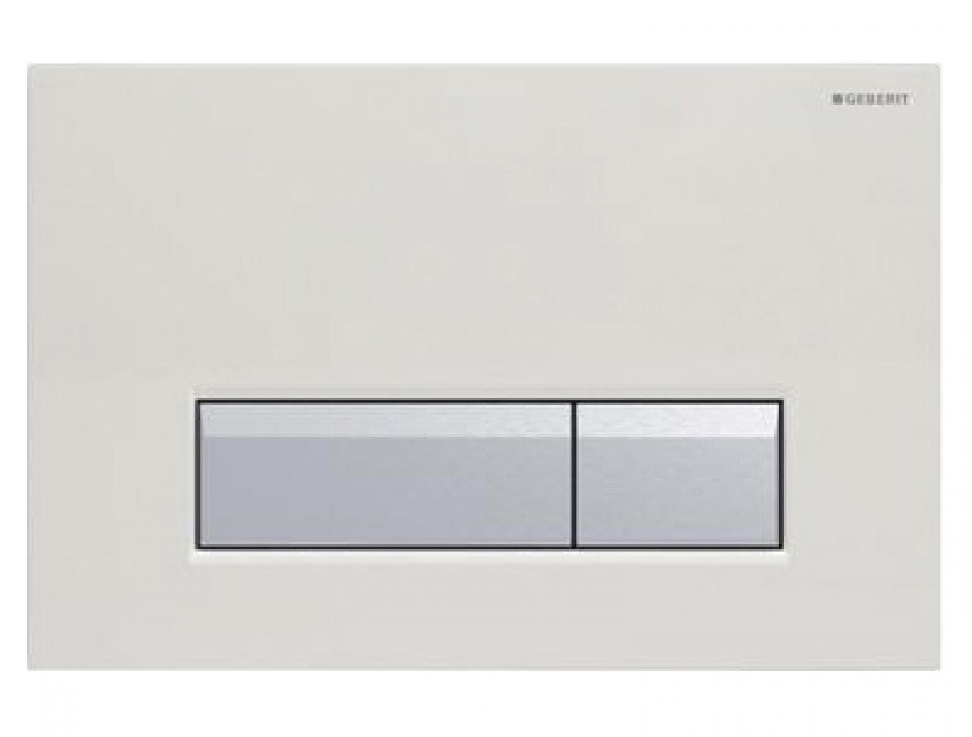 Cмывная клавиша Geberit Sigma 40 115.600.SI.1 со встроенной системой удаления запахов
