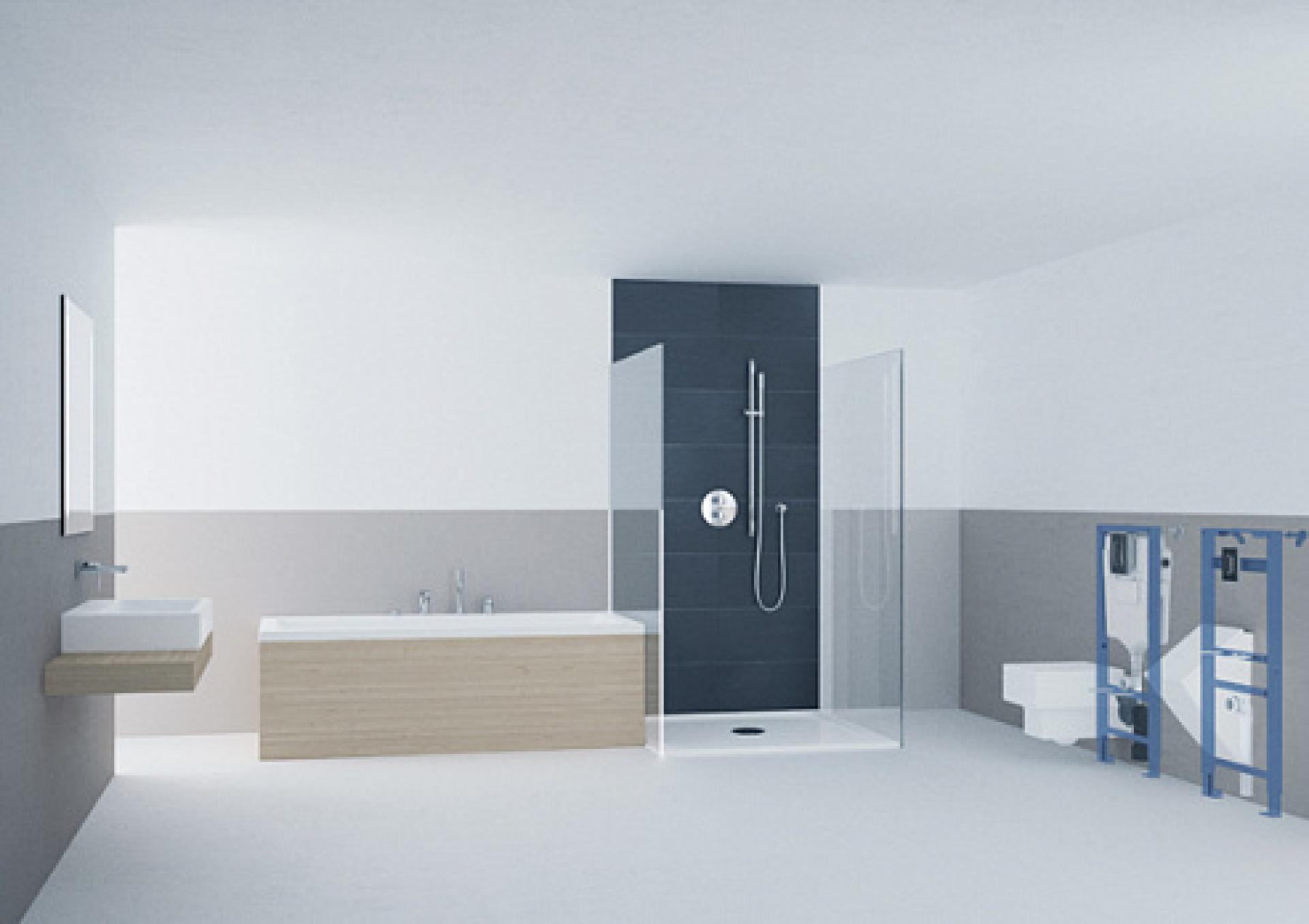 Комплект инсталляции Grohe Rapid SL 38750001 4 в 1 с кнопкой смыва с подвесным унитазом Geberit Acanto 500.600.01.2 безободковый - фото Geberit (Геберит) Shop