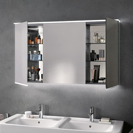 Зеркальный шкафчик серии Atlant - идеальное решение для ванной комнаты