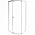 Передняя стенка душевой кабины 100x100 Ido Showerama 10-5 Comfort 558.207.00.1 белый + прозрачное стекло